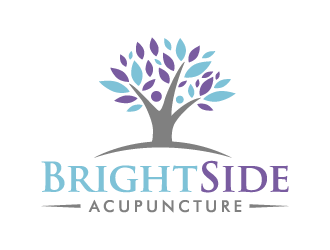 Bright Side Acupuncture logo design by akilis13