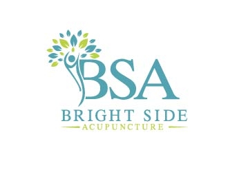 Bright Side Acupuncture logo design by art-design