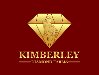 Kimberley Diamond Farms logo design by beejo