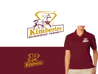 Kimberley Diamond Farms logo design by Akiah
