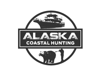 Alaska Coastal Hunting logo design by KHAI