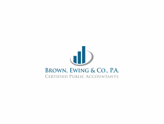 Brown, Ewing & Co., P.A.        Certified Public Accountants logo design by hopee