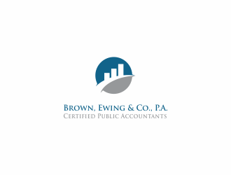 Brown, Ewing & Co., P.A.        Certified Public Accountants logo design by hopee