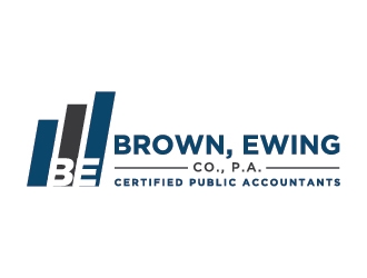 Brown, Ewing & Co., P.A.        Certified Public Accountants logo design by Fear