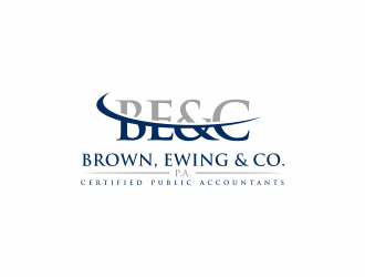 Brown, Ewing & Co., P.A.        Certified Public Accountants logo design by ammad