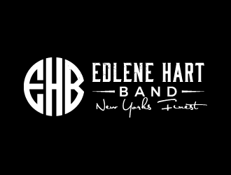 Edlene Hart Band - New Yorks Finest logo design by akilis13