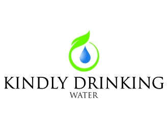 Kindly Drinking Water logo design by jetzu