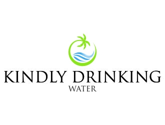 Kindly Drinking Water logo design by jetzu
