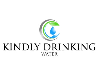 Kindly Drinking Water logo design by jetzu