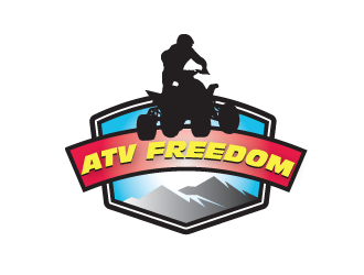 ATV Freedom logo design by mob1900