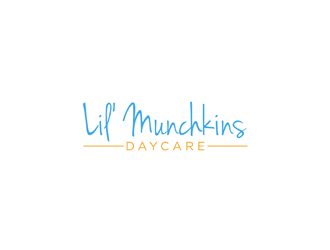 Lil’ Munchkins Daycare logo design by johana