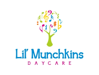 Lil’ Munchkins Daycare logo design by cikiyunn
