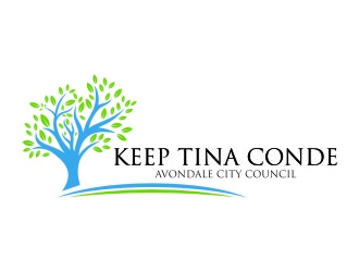 Keep Tina Conde Avondale City Council logo design by jetzu