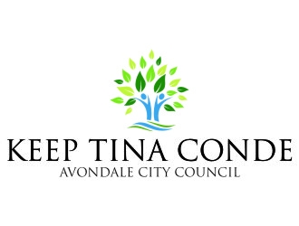 Keep Tina Conde Avondale City Council logo design by jetzu