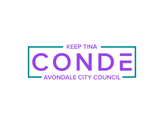 Keep Tina Conde Avondale City Council logo design by IrvanB