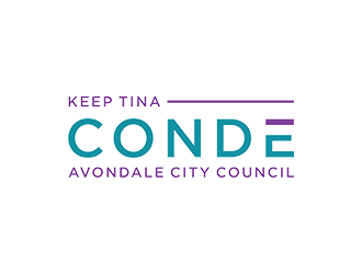 Keep Tina Conde Avondale City Council logo design by checx