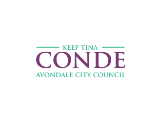 Keep Tina Conde Avondale City Council logo design by oke2angconcept