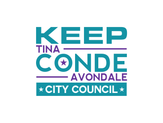 Keep Tina Conde Avondale City Council logo design by Thoks