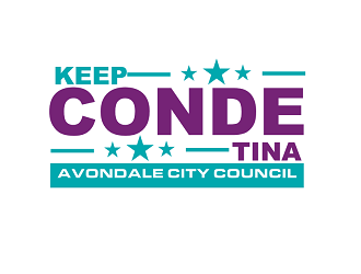 Keep Tina Conde Avondale City Council logo design by coco