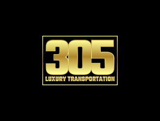 305 Luxury Transportation  logo design by beejo