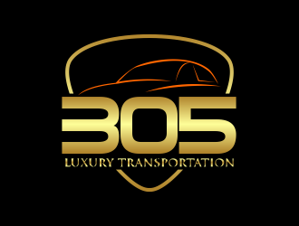 305 Luxury Transportation  logo design by beejo