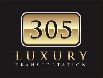 305 Luxury Transportation  logo design by hidro