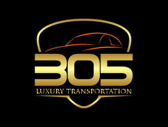 305 Luxury Transportation  logo design by beejo