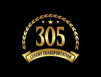 305 Luxury Transportation  logo design by cikiyunn