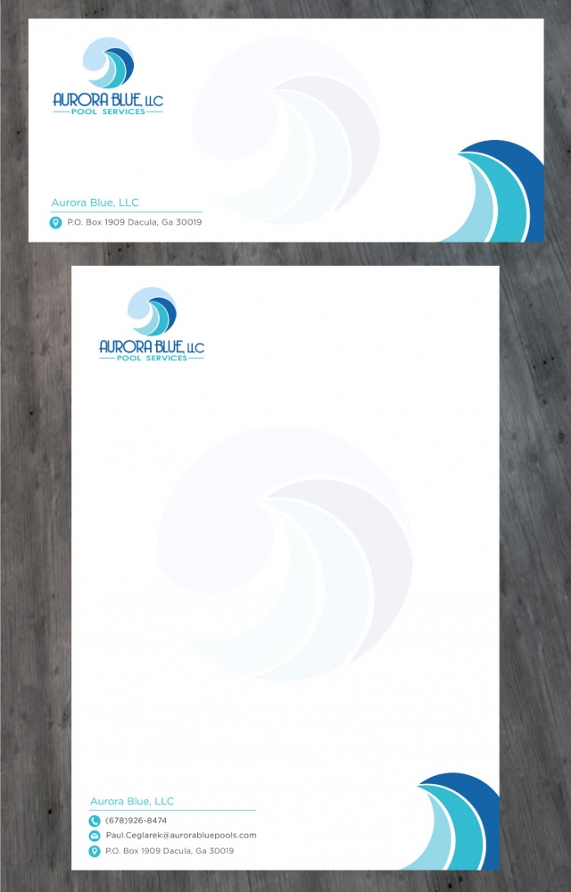 Aurora Blue, LLC logo design by suraj_greenweb