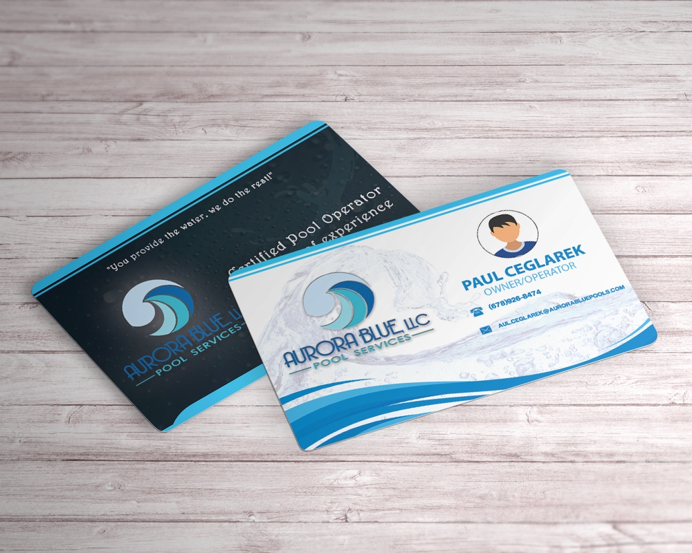 Aurora Blue, LLC logo design by MastersDesigns