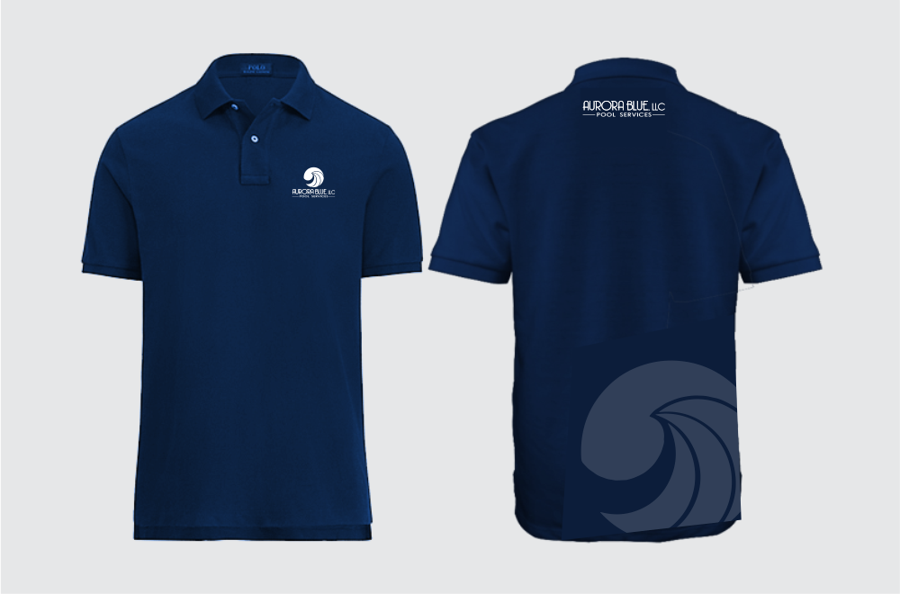 Aurora Blue, LLC logo design by Girly