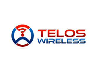 Telos Wireless logo design by BrightARTS
