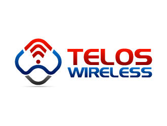 Telos Wireless logo design by BrightARTS