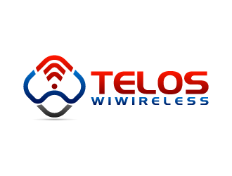 Telos Wireless logo design by BrightARTS
