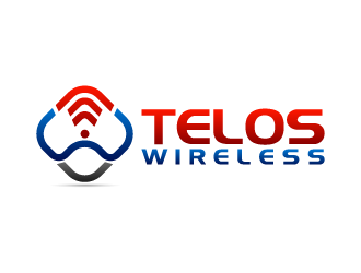 Telos Wireless logo design by BrightARTS