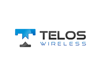 Telos Wireless logo design by mashoodpp