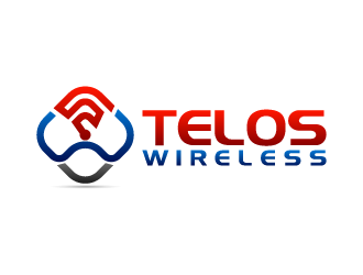 Telos Wireless logo design by BrightARTS