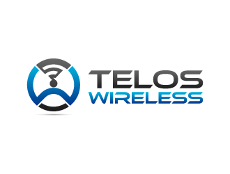 Telos Wireless logo design by BrightARTS