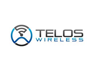 Telos Wireless logo design by BrightARTS
