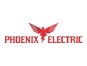 Phoenix Electric logo design by ruki