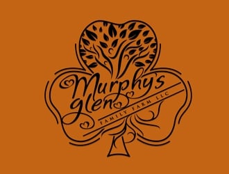 Murphys Glen Family Farm LLC logo design by DreamLogoDesign