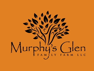 Murphys Glen Family Farm LLC logo design by DreamLogoDesign