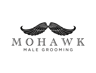 Mohawk Grooming logo design by logolady