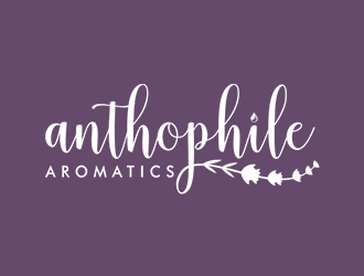 A N T H O P H I L E Aromatics  logo design by Leebu
