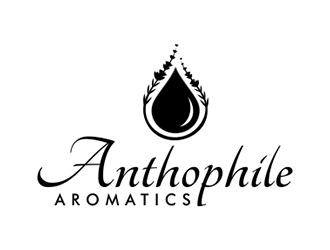 A N T H O P H I L E Aromatics  logo design by Leebu