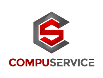 Compu Service logo design by mutafailan