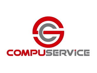 Compu Service logo design by ElonStark
