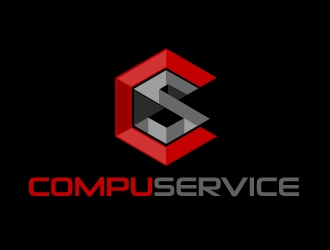Compu Service logo design by aRBy