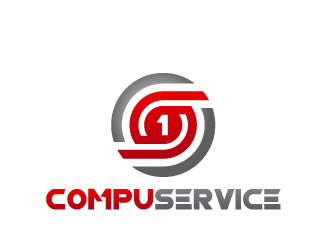 Compu Service logo design by tec343