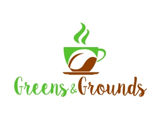 Greens & Grounds logo design by ElonStark